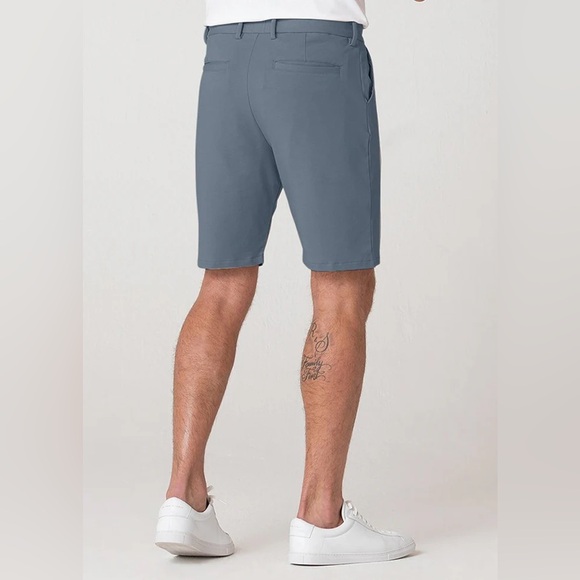 Swet Tailor Men’s The Everyday Chino Short in French Grey Size 32 NWT - Picture 3 of 9